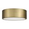 Z-Lite Harley 3 Light Flush Mount, Rubbed Brass & Rubbed Brass 2302F3-RB - alternate 4